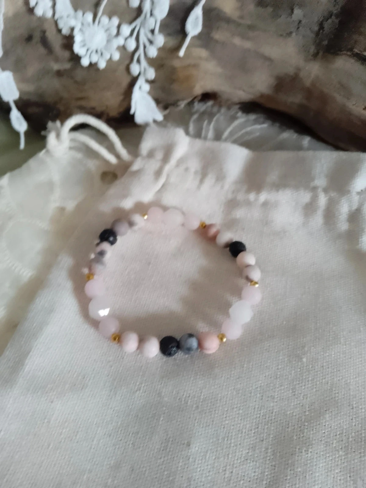 Armband met natuurlijke stenen – photo 2